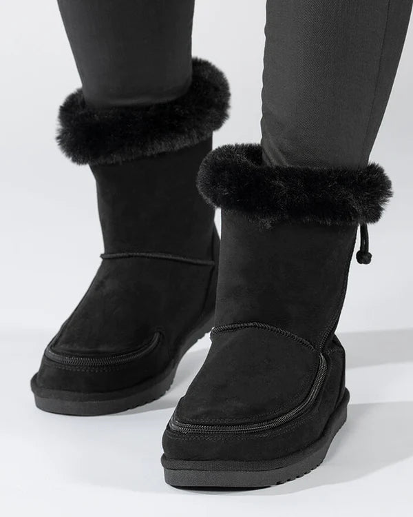 Billy Footwear Little Kids - Faux Suede Cosy Boots 2 - Footwear