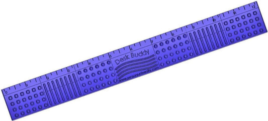 Desk Buddy - Multi Textured Tactile Chewable Ruler - Chewing