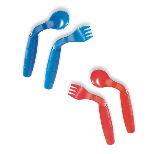EasiEaters Curved Utensil Set - Eating & Drinking