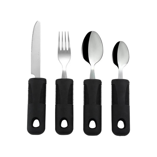Easy Grip Cutlery Set (4 Piece) - Eating & Drinking