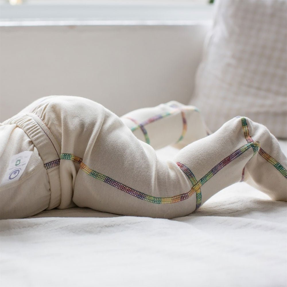 Eczema Ankle Protect PJ Bottoms Eco-Organic - Bodyvests and Sleepwear