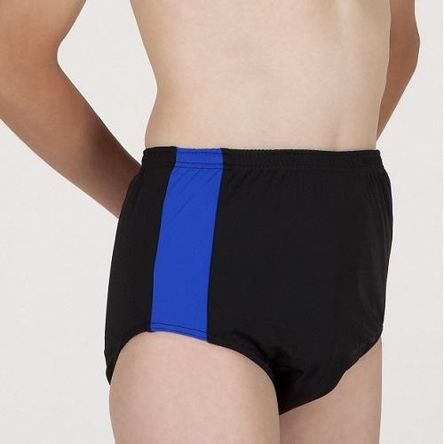 HiLINE Boys Incontinence Contrast Swim Trunks - Swimwear and Accessories