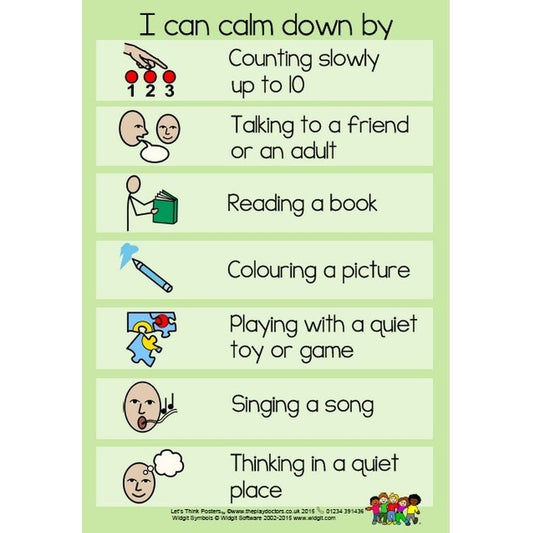 I Can Calm Down Poster - Poster