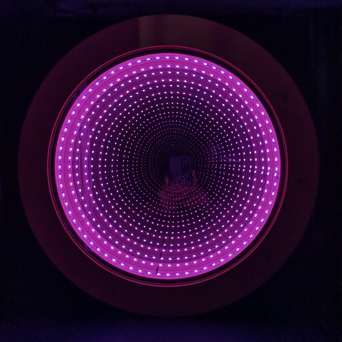 Infinity Mirror Tile With Remote - Sensory