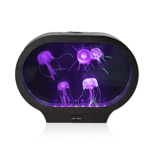 Jelly fish Tank Desktop-Oval Shaped - Sensory Toys