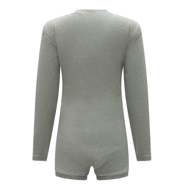 Kaycey Popper Vest - Long Sleeve (Kids) - Bodyvests and Sleepwear