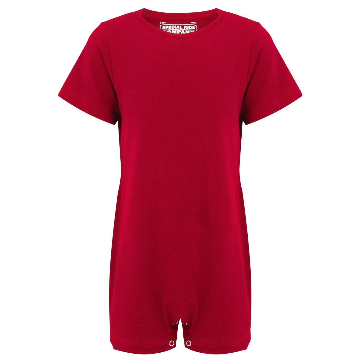 Kaycey Short Sleeved Popper Vest - Adult - Bodyvests and Sleepwear