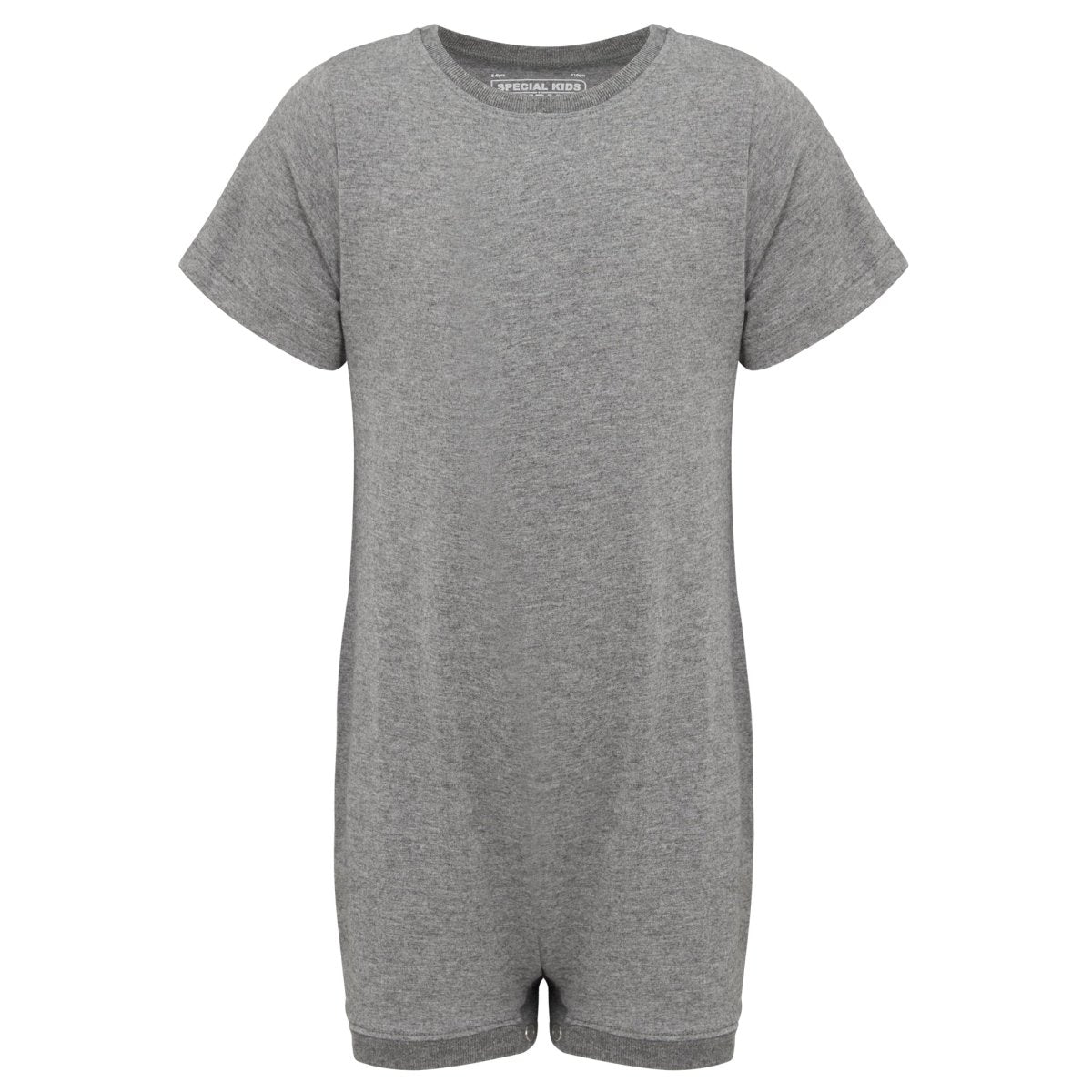 Kaycey Short Sleeved Popper Vest - Child - Bodyvests and Sleepwear