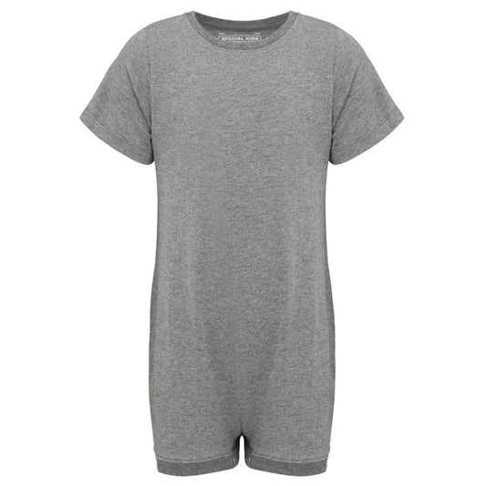 Kaycey Short Sleeved Popper Vest - Child - Bodyvests and Sleepwear