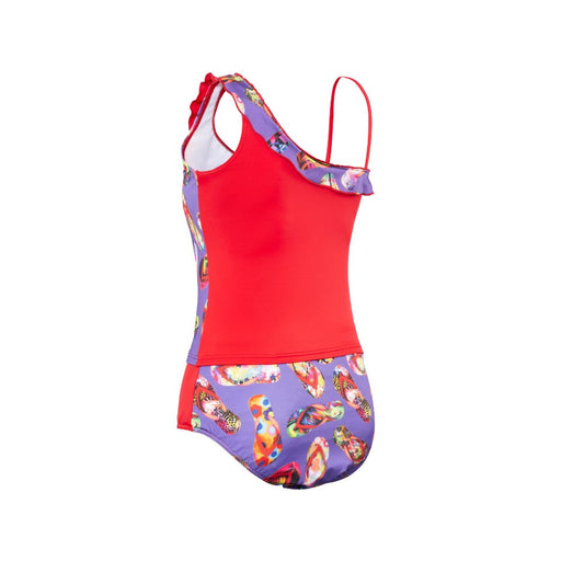 Kes-Vir Girls Flipflop Tankini Set - Swimwear and Accessories
