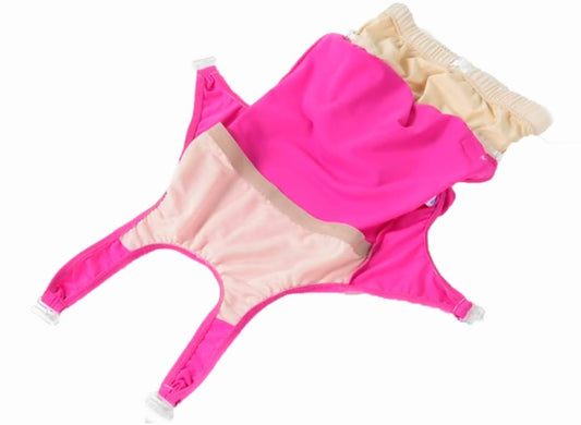 Kes-Vir Girls Halterneck ECO Incontinence Swimsuit - Pink - Swimwear and Accessories