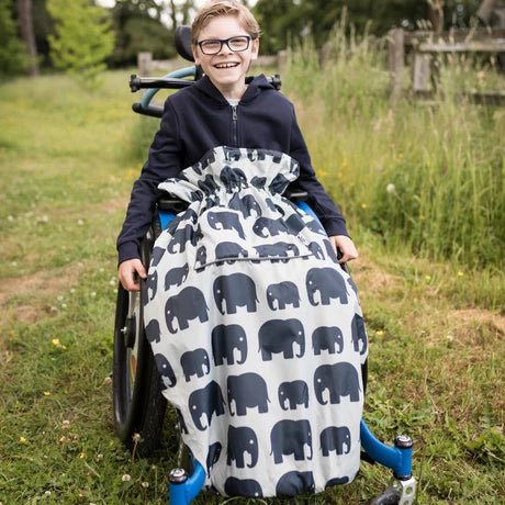 Kids Fleece-Lined Wheelchair Cosy Ages 4-10 - Buggies & Accessories