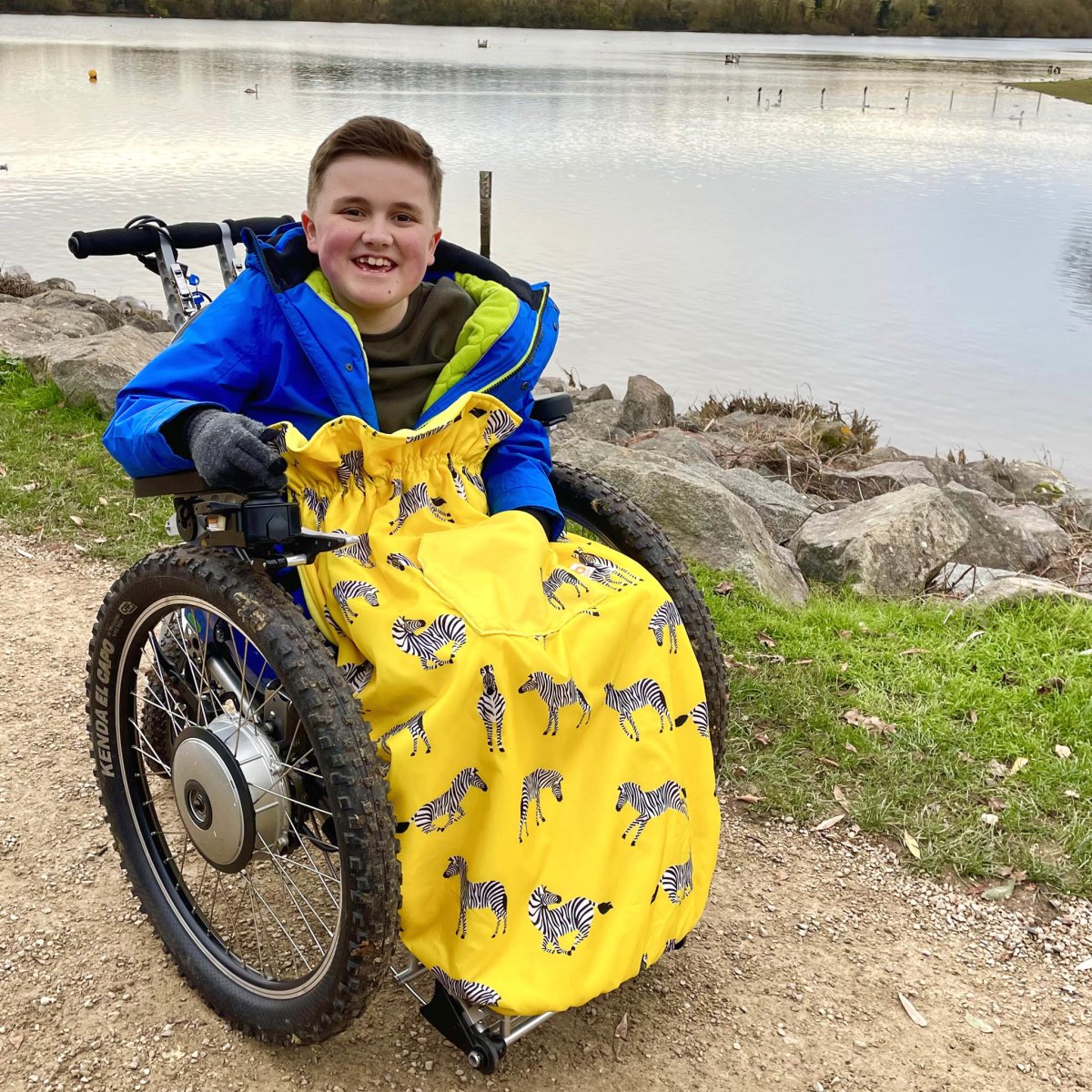 Kids Fleece-Lined Wheelchair Cosy Ages 4-10 - Buggies & Accessories