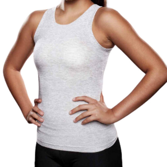 Knit-Rite - Lightweight Unisex Seamless Vest Torso Brace Interface - V-Neck - Daytime Clothing