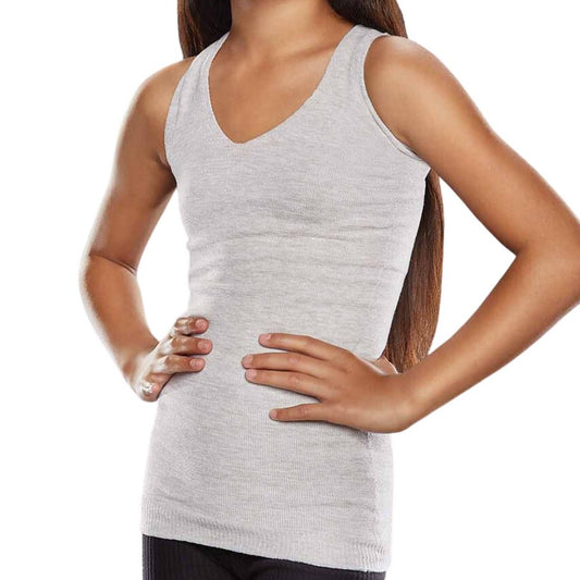 Knit-Rite Unisex Seamless Vest Torso Interface for Brace - V-Neck - Daytime Clothing