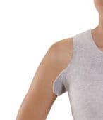Knit-Rite - Unisex Seamless Vest Torso Interface for Brace- V-Neck with Double Axilla Flap - Daytime Clothing