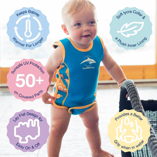 Konfidence Splashy Babywarma Wetsuit - Swimwear and Accessories