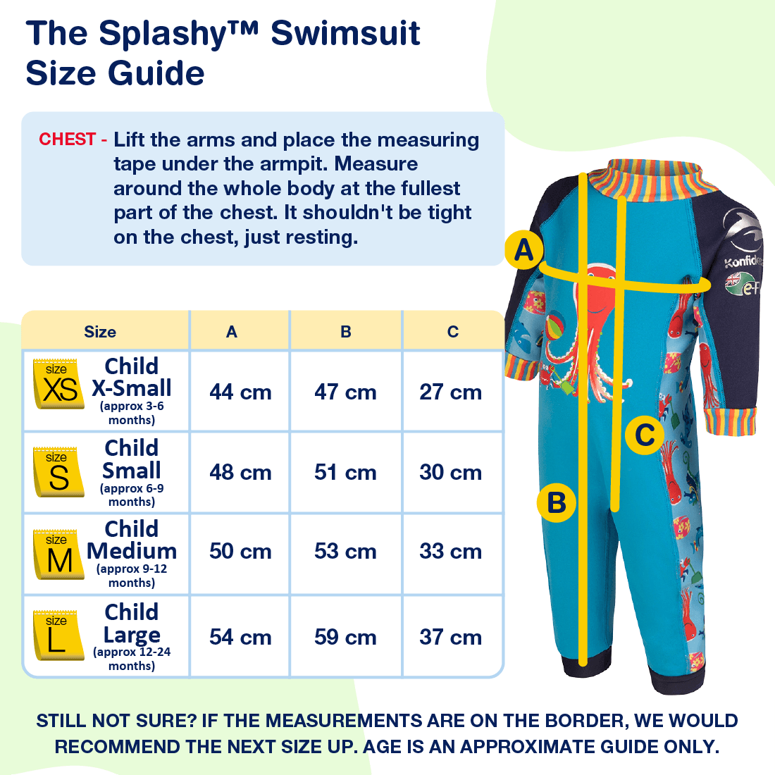 Konfidence Splashy Swimsuit - Swimwear and Accessories