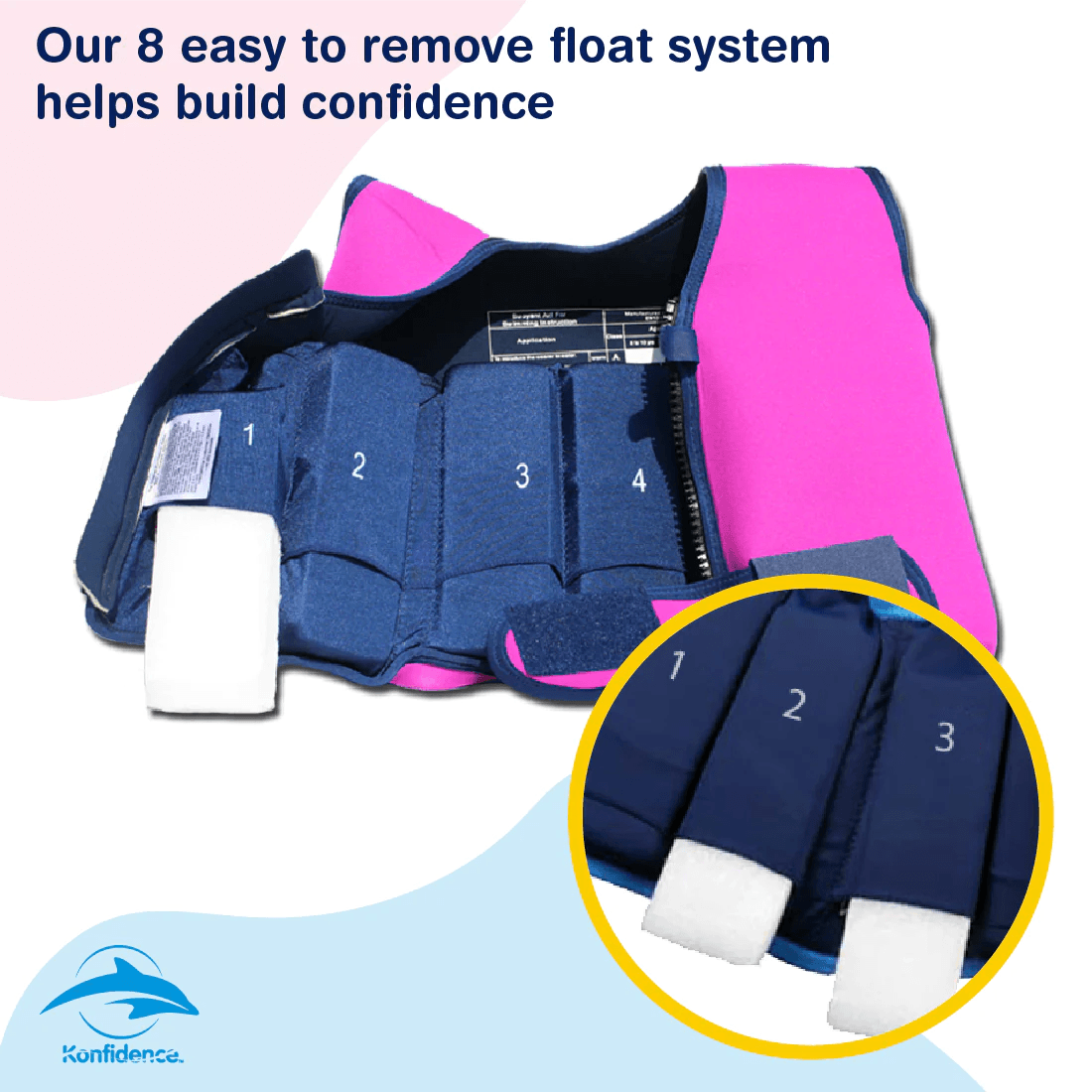 Konfidence Youth Swim Jacket - Swimwear and Accessories