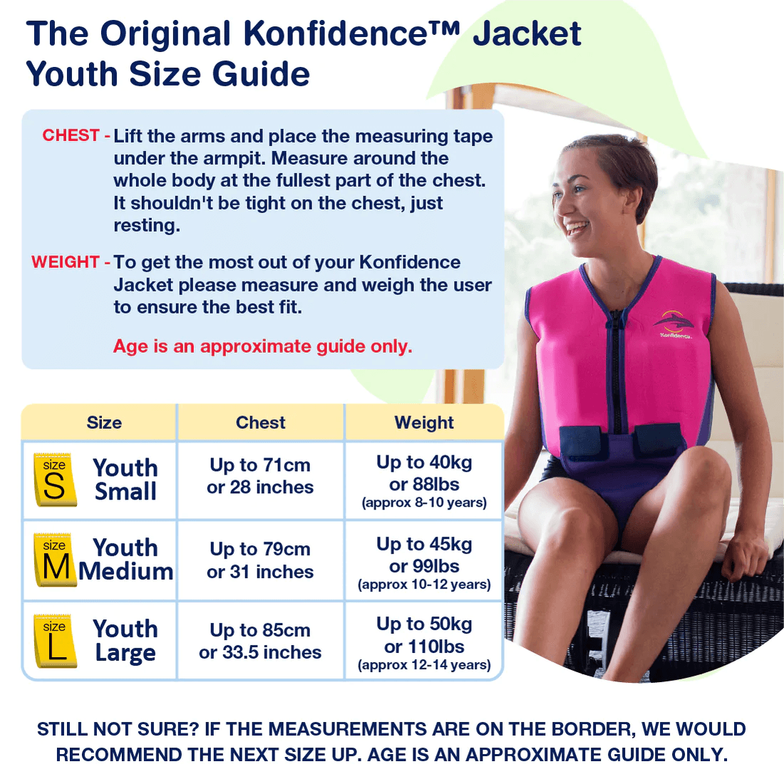 Konfidence Youth Swim Jacket - Swimwear and Accessories
