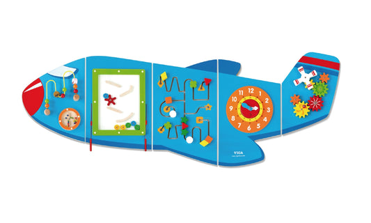 Large Aeroplane Sensory Wall Panel - Sensory Toys