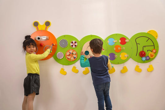 Large Caterpillar Sensory Wall Panel - Sensory Toys