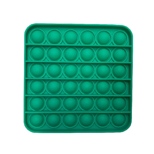 Pop-it Fidget Pad – Square, Green - Sensory Toys