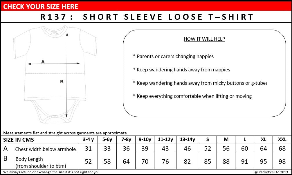 R137 Loose T-shirt With Poppers - Daywear