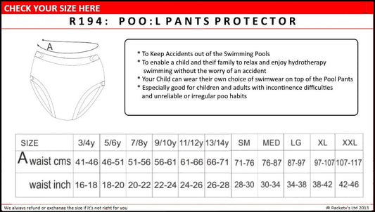 R194 Pool Protector Pants Adults - Swimwear and Accessories