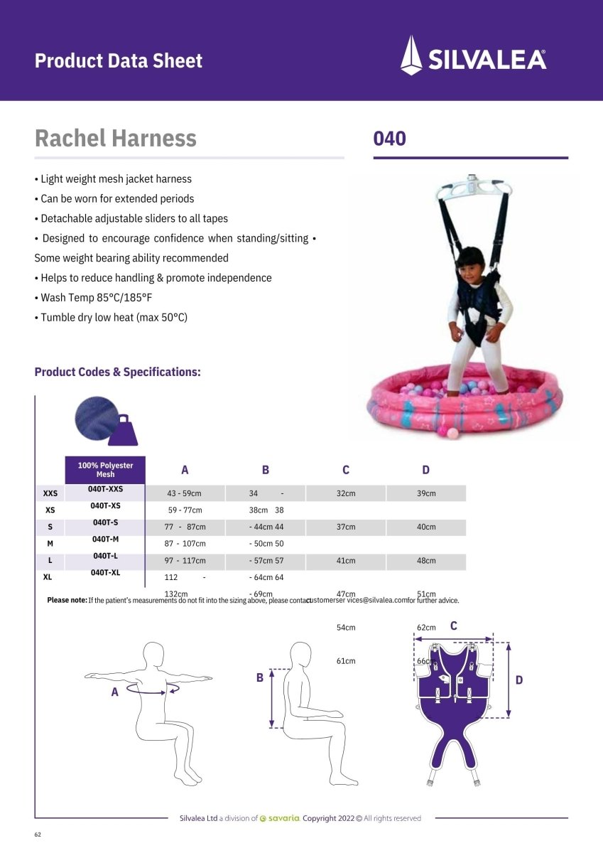 Rachel Harness - Care & Safety