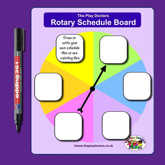 Rotary Schedule Board - Learning Resource