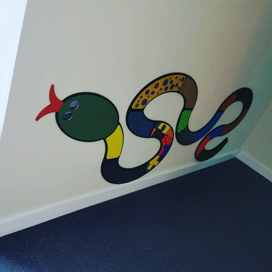 Sid the Tactile Snake Wall Panel - Sensory Toys