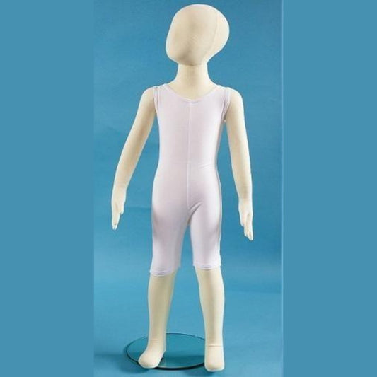 Sleeveless Short Leg Unitard - Child - Bodyvests and Sleepwear