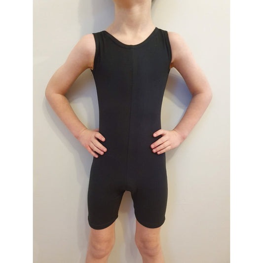 Sleeveless Short Leg Unitard - Child - Bodyvests and Sleepwear