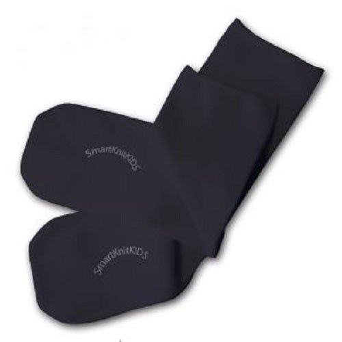SmartKnit Kids Absolutely Seamless Comfort Sock - Black - Clothing