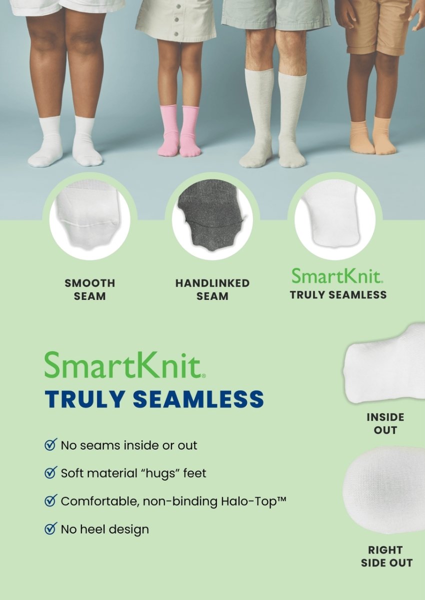 SmartKnit Seamless AFO & KAFO Interface Socks - Footwear