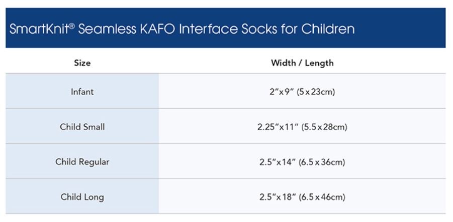 SmartKnit Seamless AFO & KAFO Interface Socks - Footwear