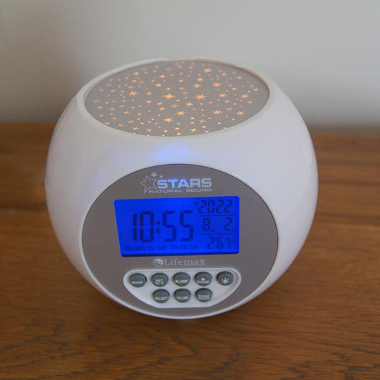 Star Projection Clock with Nature Sounds - Sensory Equipment
