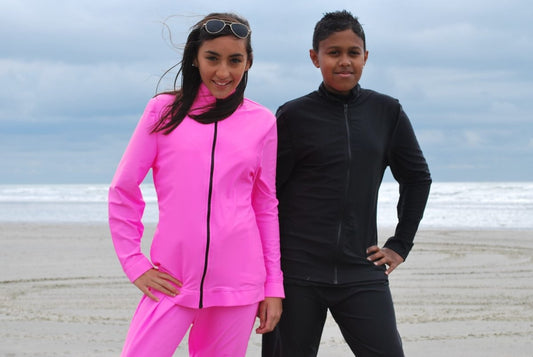 Teenage Unisex Long Sleeve Tracksuit Top – UPF 50+ - Daywear