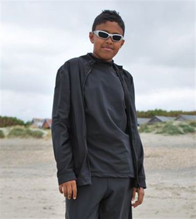 Teenage Unisex Long Sleeve Tracksuit Top – UPF 50+ - Daywear