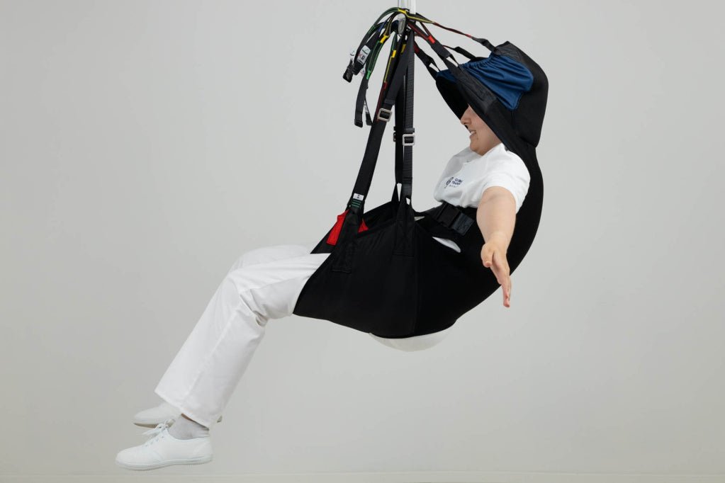 Tinkham Sling With Head Support - Care & Safety