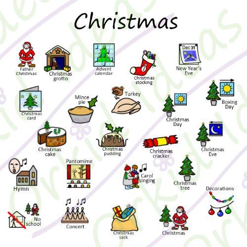 Tom Tags Christmas pack