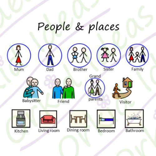 TomTag Sticker Pack - In The House - Learning Resource