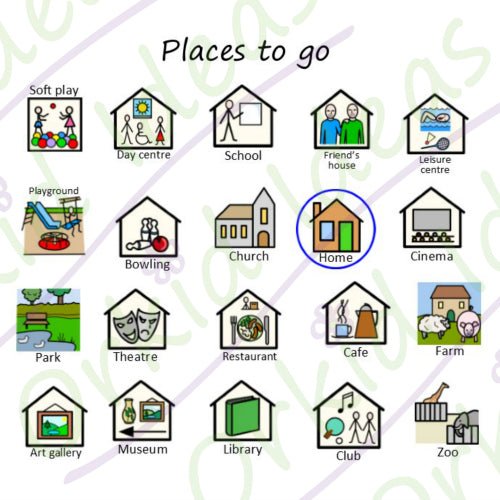 TomTag Sticker Pack - Out & About - Learning Resource
