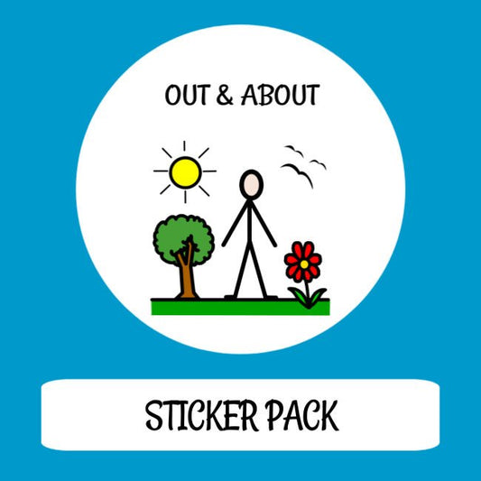 TomTag Sticker Pack - Out & About - Learning Resource