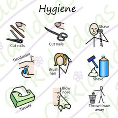 TomTag Sticker Pack - Self Care - Learning Resource