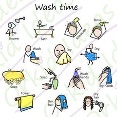 TomTag Sticker Pack - Self Care - Learning Resource
