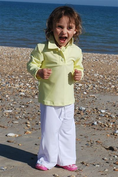 Unisex Long Sleeve Polo Shirt – UPF 50+ - Daywear