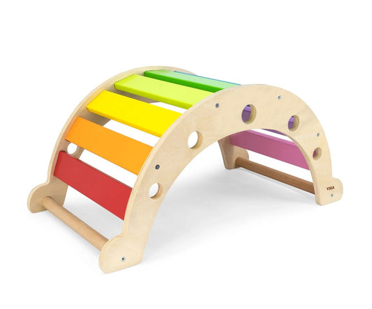 Wooden Rainbow Rocker - Sensory Toys