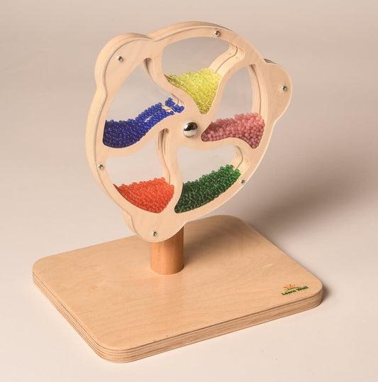 Wooden Rotating Bead Wheel - Sensory Toys